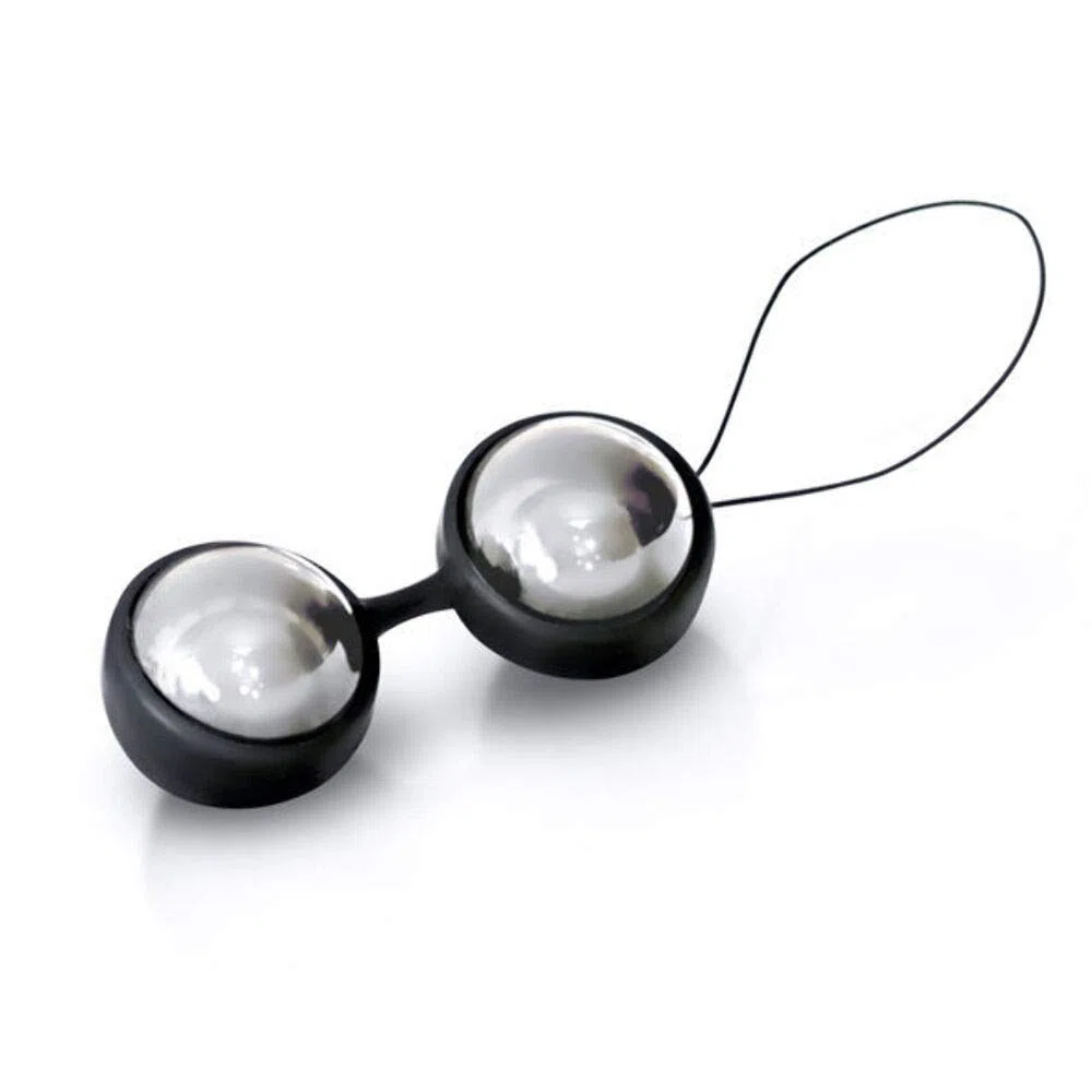 LELO LUNA Beads LUXE - Ben Wa Balls de Luxe en Argent - Plaisir Sophistiqué via Boules de Kegel Haut de Gamme (Garantie 1 An)