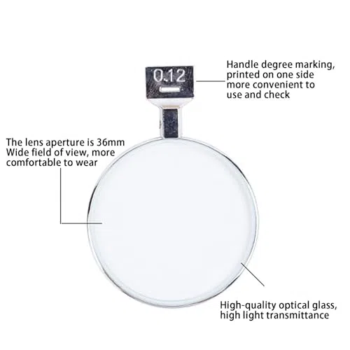 Coffret de lentilles d'essai - 266 lentilles optiques dans Un étui en Aluminium pour l'optométrie - Matériel d'essai ophtalmique pour la Protection des Yeux