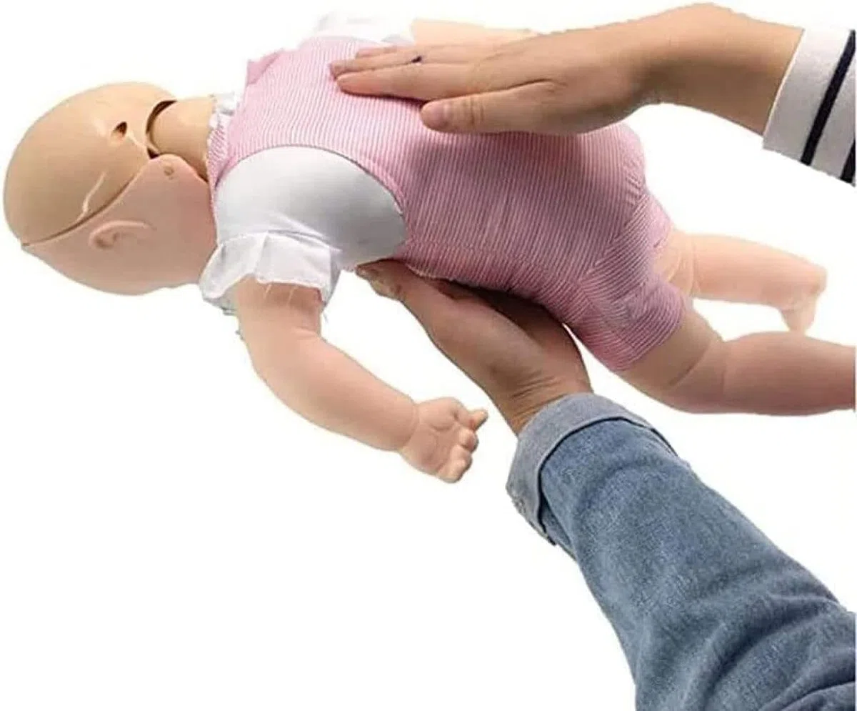 DKULMN Mannequin de Premiers Secours pour Nourrissons, simulateur d'infarctus, modèle de réanimation Cardio-pulmonaire, Mannequin de Formation Professionnelle ou Aide à l'enseignement