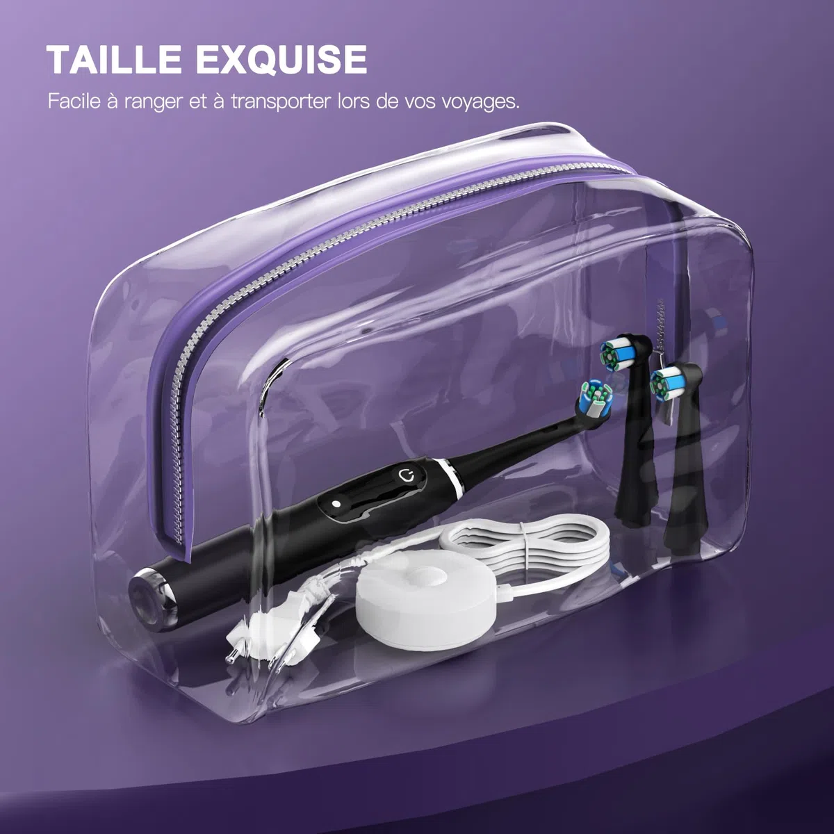 Chargeur Magnétique pour Oral B Brosse à dent Électrique iO7 iO8 iO9, la Base de Chargement la Station de Charge Modèle 3768 Compatible avec Oral B IO Séries 7 Séries 8 Séries 9, 1.2M Blanc