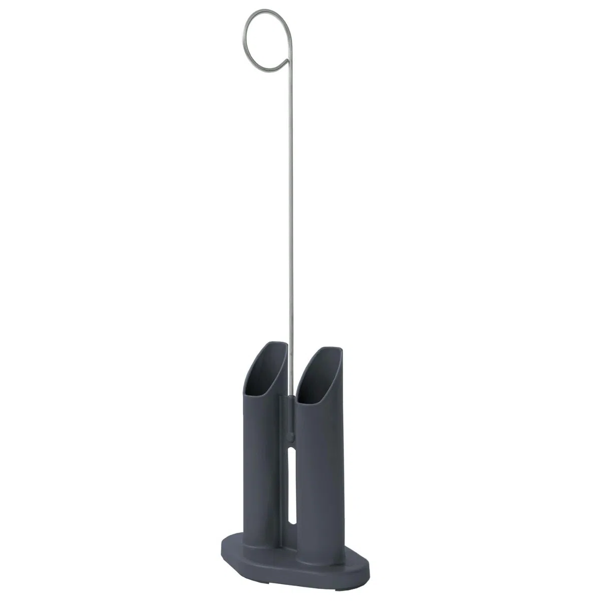 Support de canne pour déambulateurs - Porte-parapluie pour cannes de marche - En plastique - Support droit des cannes - Support pour 2 déambulateurs - Support de béquille portable