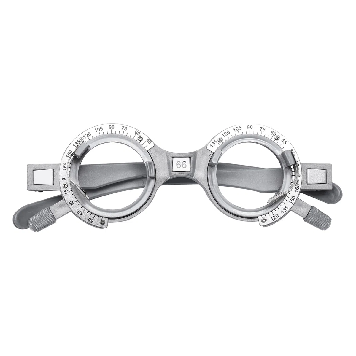 Lot de 104 lentilles de test Trial Lens - En verre et métal - Lentilles de test optiques - Jante précise avec lentille et étui