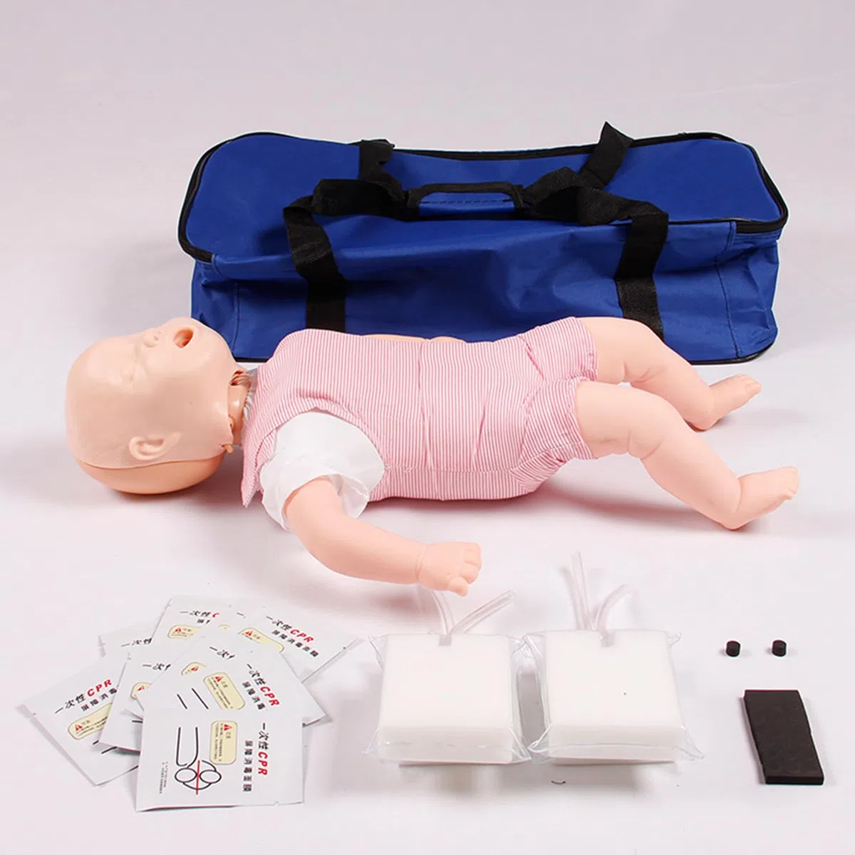 Mannequin d'entraînement professionnel pour le corps entier - Mannequin d'entraînement aux premiers secours pour enfants - Modèle pour la réanimation cardio-pulmonaire
