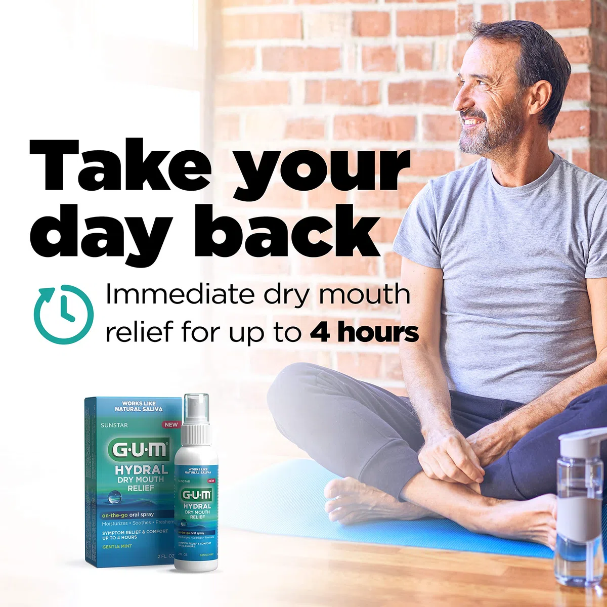 Gum Hydral Spray Dry Mouth 50ml