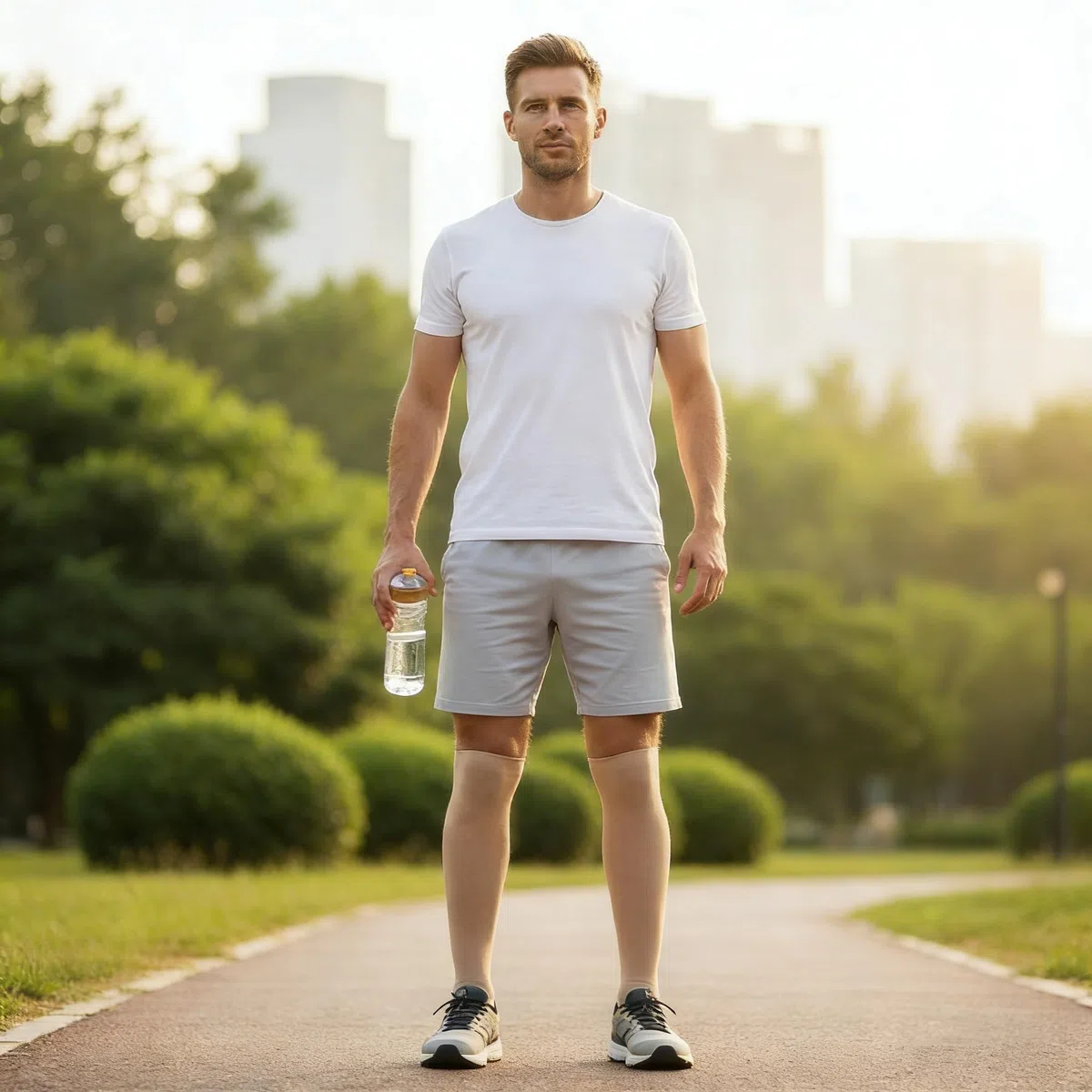 2 paires Bas de contention femme classe 2,Mi bas contention femme avion,Chaussette de contention classe 2,Orteils fermés compression socks,Soutien gradué,Pour varices soutien,œdèmes,vol
