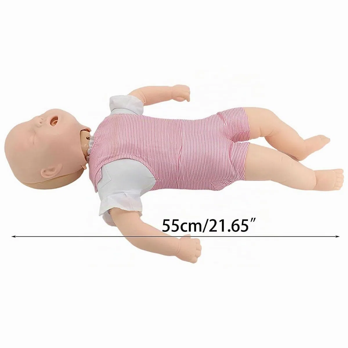 Mannequin d'entraînement professionnel pour le corps entier - Mannequin d'entraînement aux premiers secours pour enfants - Modèle pour la réanimation cardio-pulmonaire