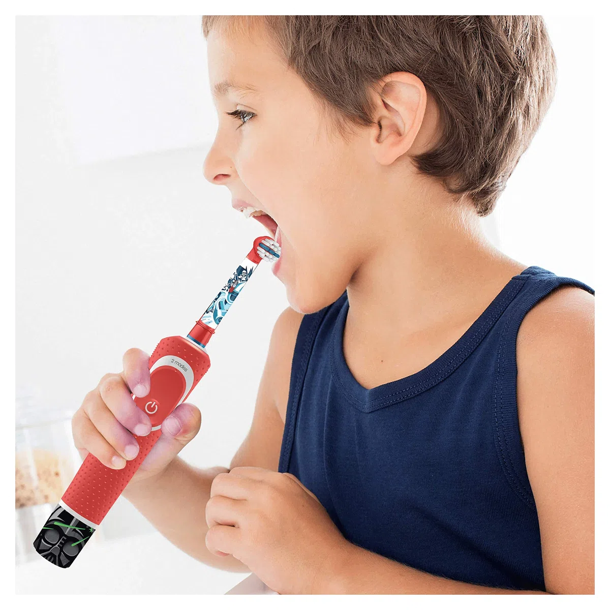 Oral-B Lot de 3 têtes de rechange pour brosse à dents Kids Star Wars