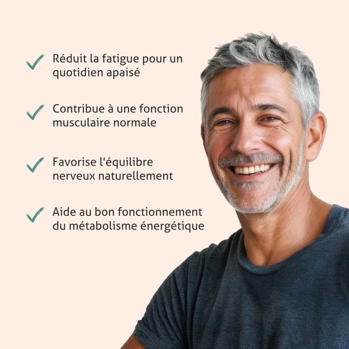 BLANCHE BRESSON - Magnésium Marin 300 mg renforcé en Vitamine B6 - Contre la Fatigue et le Stress, Relaxation, Energie, Détente - Origine Marine - 90 Gélules - Cure de 90 jours - Fabriqué en France