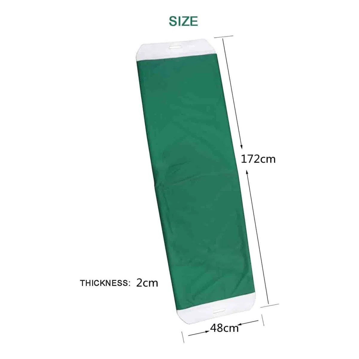 Planche de transfert pliable – Dispositif d'aide au roulement pour un mouvement sûr du patient entre les surfaces