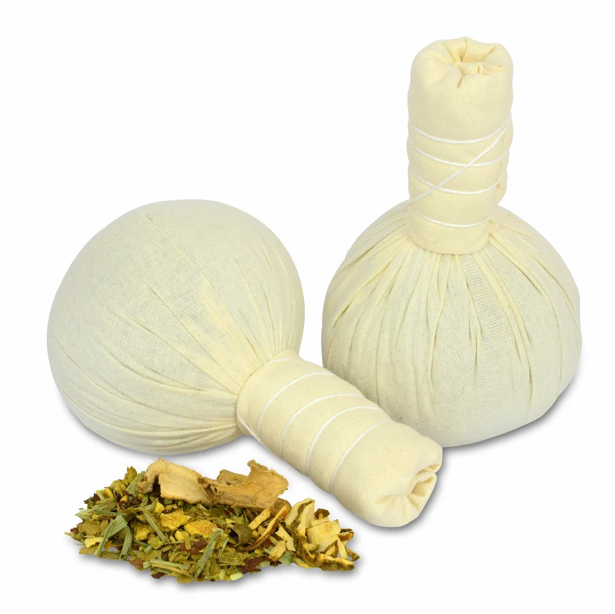 Lot de 2 tampons à herbes Ayurveda - 100 g