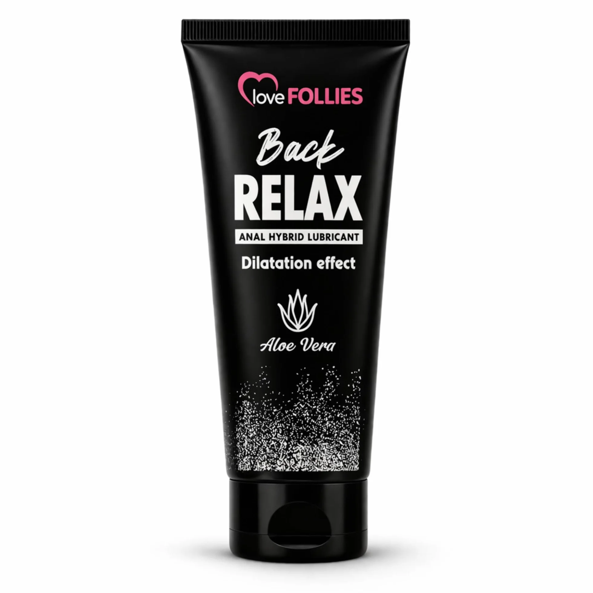 back relax Lubrifiant Anus Dilatant Relaxant à la Aloe Vera avec anesthésique- lubrifiant intime a l'eau et de silicone Hybride 100 ml