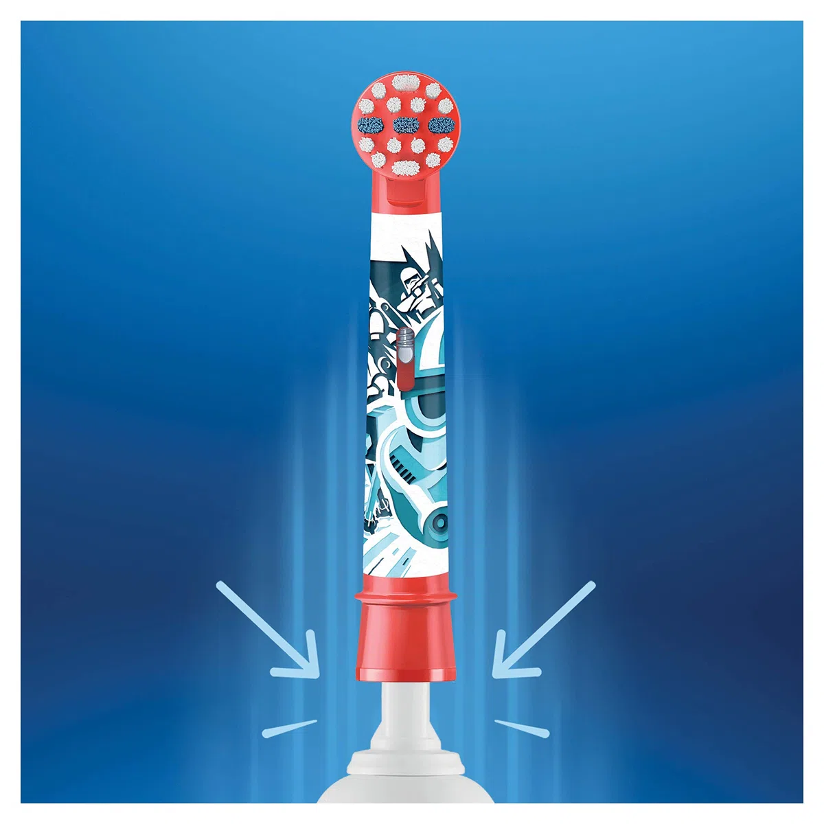 Oral-B Lot de 3 têtes de rechange pour brosse à dents Kids Star Wars