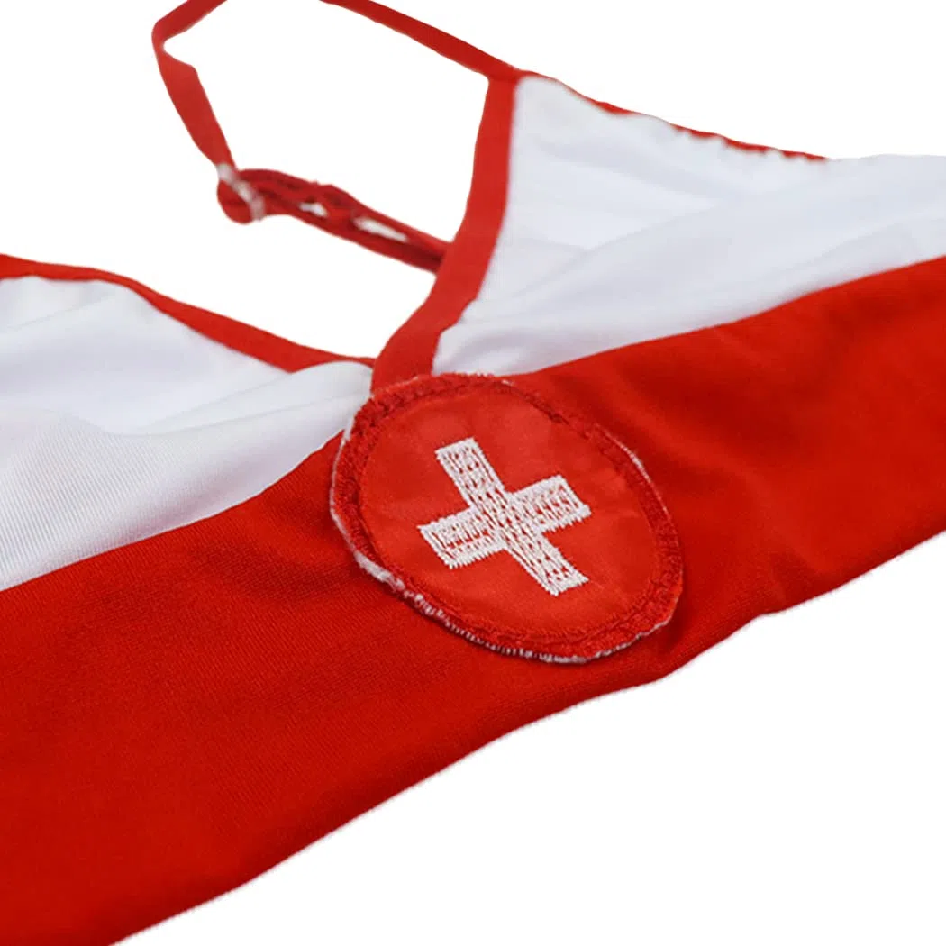 JFAN VêTements d'InfirmièRe Lingerie Tenue Ecoliere Tenue Femme Coquine Mini Jupe Bas Soie Cadeaux d'Habillage Pour Les FêTes