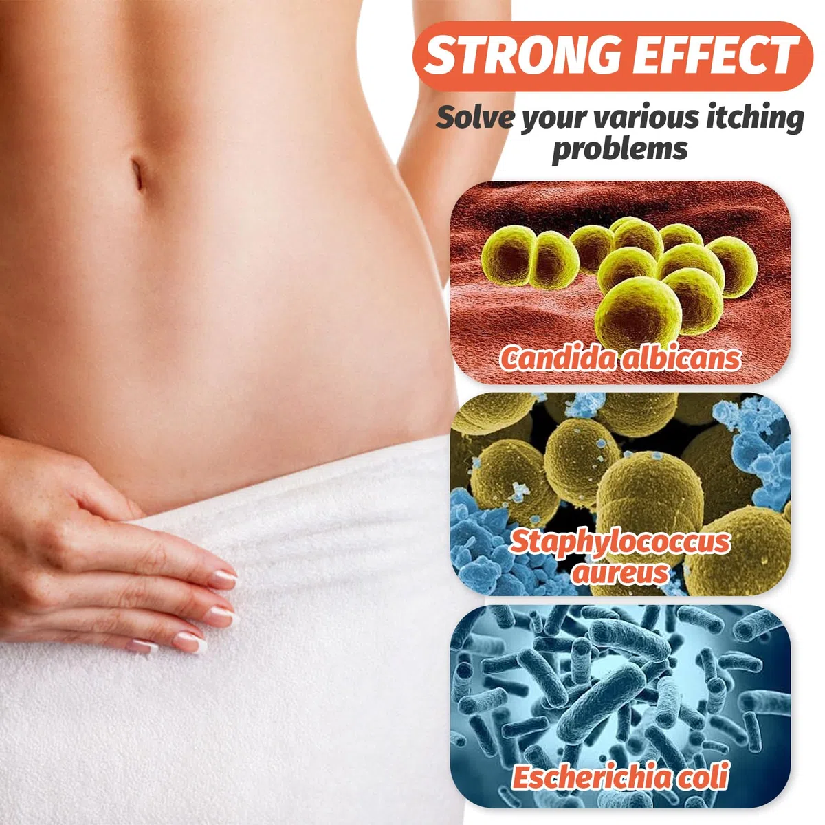 2 Pcs Crème Antibactérienne Intime, Crème Antifongique Apaisante et Réparatrice pour Homme et Femme, Soulage Rapidement les Démangeaisons, Rougeurs et Irritations de la Peau