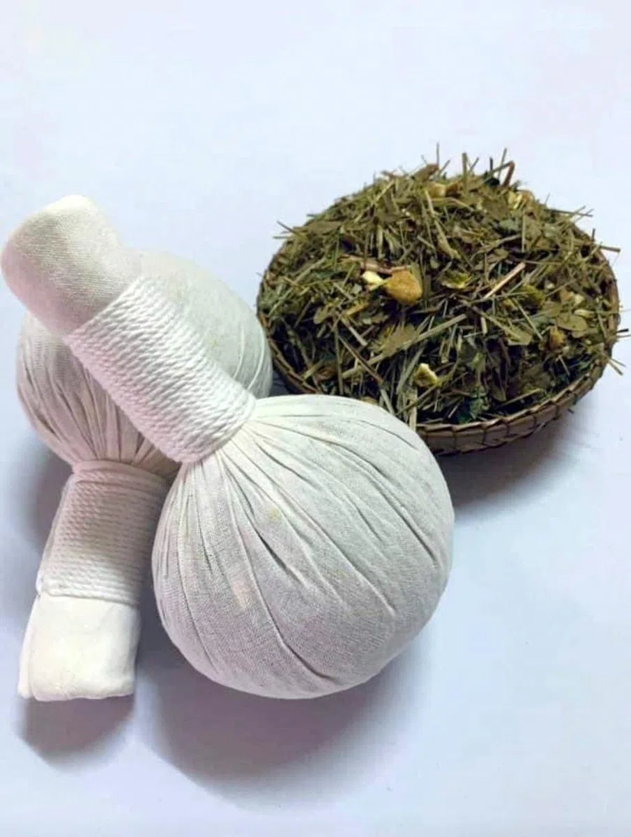 Lot de 2 tampons à herbes Ayurveda - 100 g