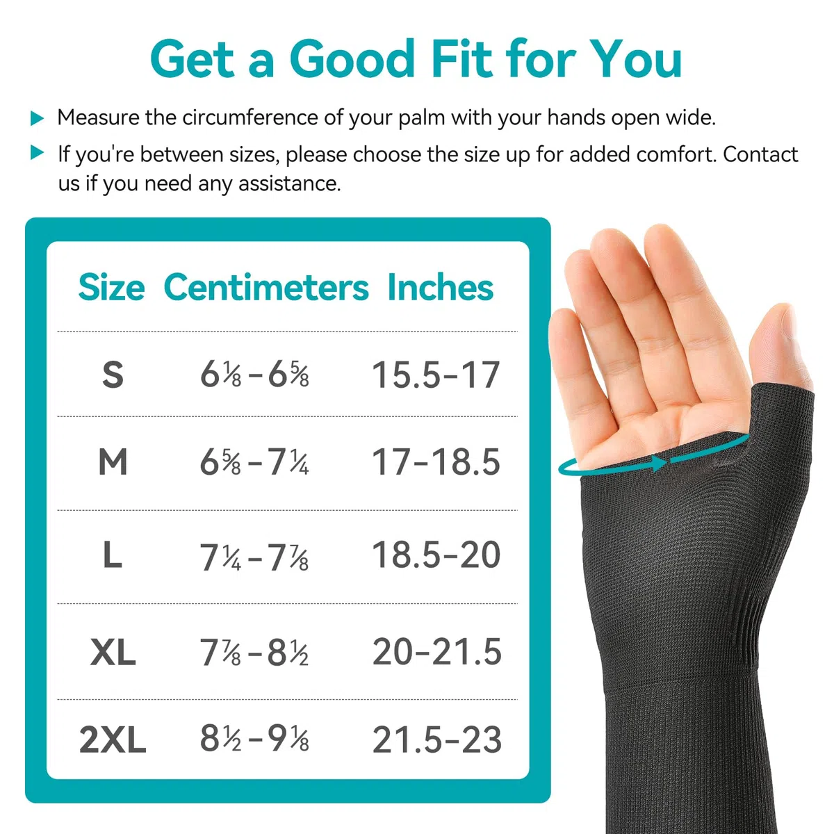 FORTEMOTUS 2 Gants Orthèse CMC Pouce - Bandage Articulaire de Selle Manchon de Compression Rhizarthrose Droite & Gauche avec Infusion Cuivre - Soulagement Arthrose, Tendinite - Unisexe(Taille M)